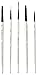 Robert Simmons Simply Simmons Value Brush Sets Devilish Detail Set set of 5