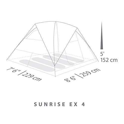 Eureka Sunrise EX 4 Tent The Camping Companion