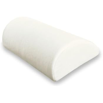 Amazon Com Deluxe Comfort Half Moon Cylinder Memory Foam Pillow