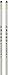 Cross Tech 3, Compact and Autocross Medium Point Black Ink Ballpoint Refills