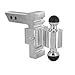 Andersen 3406 Rapid Hitch - 6" Drop/Rise with Greaseless AlumiBall Combo Ball (1-7/8" x 2")