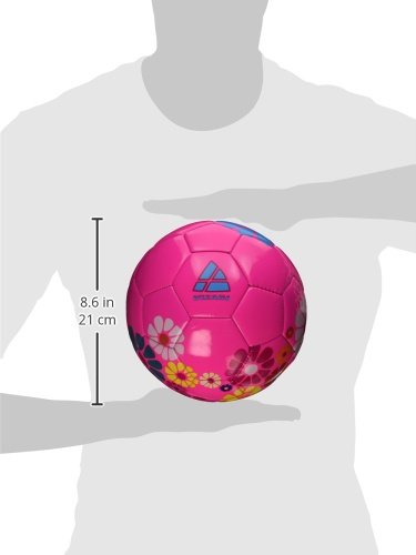 Vizari Blossom Soccer Ball, Pink/Blue, 3