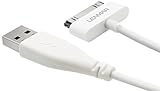 Extra Long 6 Foot (6ft) iPhone / iPod / iPad USB Charge and Sync Cable Made of Premium Rubberized Non-tangle Material - White