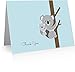Little Notes by Comptime Baby Thank You Cards (24 Cards and Envelopes) Baby Animals Note Cards