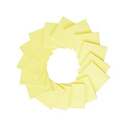 (16 Pack) Sticky Notes 3x3, Canary Yellow, Sticky