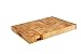John Boos Block CCB2418-225 Classic Reversible Maple Wood End Grain Chopping Block, 24 Inches x 18 Inches x 2.25 Inches