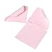 Pengxiaomei 100 Pack Jewelry Cleaning Cloth, Polishing Cloth for Sterling Silver Gold Platinum (Pink and Blue)