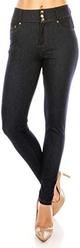 jean colored leggings