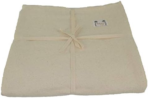 Kakaos Deluxe 100% Cotton Yoga Blanket Without Tassels