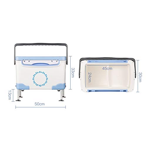 BYDBNR Angelkasten, Multifunktions-Aufbewahrungsbox for Angelausrüstung Werkzeugkasten – Bild 3