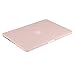 MOSISO Compatible with MacBook Pro 13 inch Case 2015 2014 2013 end 2012 Older Version (Models: A1502 & A1425) with Retina Display, Protective Plastic Hard Shell Case Cover, Rose Quartz