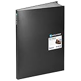 Sooez Heavy Duty Binder with Plastic Sleeves