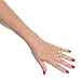 Women's Tri-Color Stainless Steel 3 Rows Ring, Size 7