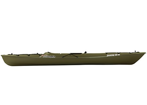 SUNDOLPHIN Sun Dolphin Journey Sit-on-top Fishing Kayak (Olive, 12-Feet) - Thumbnail 3