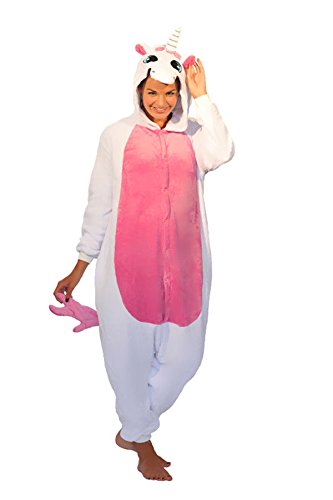 Everglamour 5055601172309 Onesie/Body Suit, Unisex-Adult, Pink, X-Large