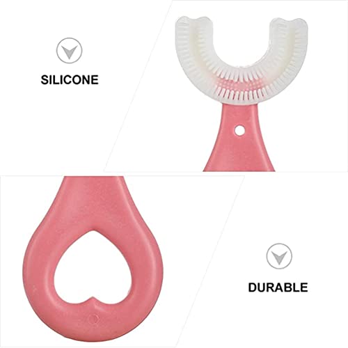 2 Pack Kids UShaped Toothbrush 360° Oral Teeth Cleaning Design