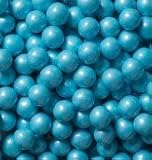 Sweetworks Shimmer Powder Blue Sixlets 1 lb Bag