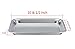 TeamFar Stainless Steel 8''x10''x1'' Toaster Oven Tray, Personal Size Pan, Healthy & Non Toxic, Heavy Duty & Easy Clean, Dishwasher Safe