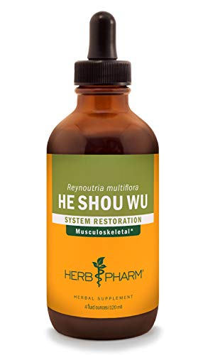 Herb Pharm He (Ho) Shou Wu Liquid Extract for Musculoskeletal System Support - 4 Ounce (Best He Shou Wu)