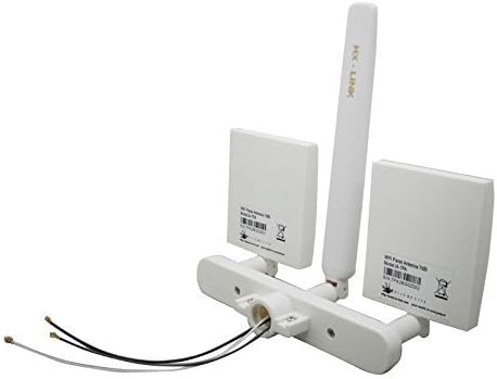 Shaluoman WiFi Signal Booster Range Extender Antenna Kit For Phantom 3 Standard White