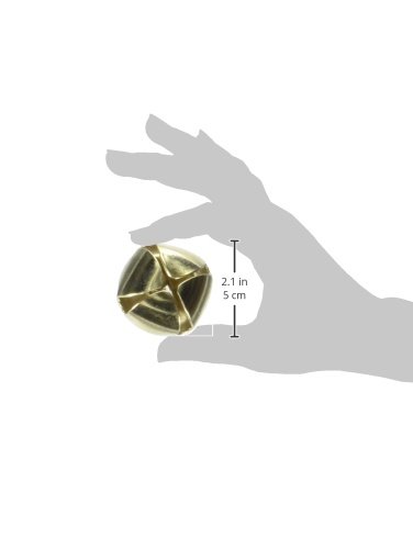 ArtVerse Gold Bells, 1/2-Inch, 48 Bells