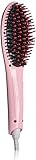 NASV Hair Straightener Brush ceramic Heating Hair Straightening irons brush for entangling and silky hair (450F Max,Support Dual Voltage., Anti-Scold)