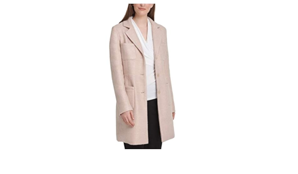 pink topper coat