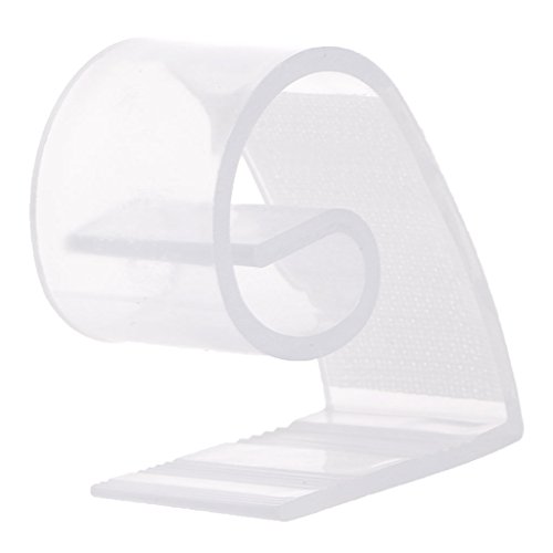 image for Tebatu 12 Pieces Camping Picnic Party Plastic Clear Table Cloth Cover 