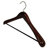 Wood Rib Bar Suit Hanger Color: Dark Walnut