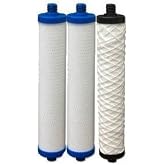 Tools &amp; More Hydrotech Reverse Osmosis Water Filter Cartridge Set | Reverse Osmosis, 41400008/41400009, Model Hydrotech-41400008-41400009-Assembly