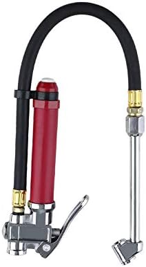 HoganeyVan Air Tire Pressure Filler Dual Chuck Inflator Car Gauge Compressor Hose