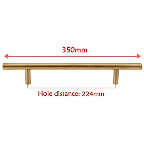 Sala-synth - Cabinet Pulls Stainless Steel T Shape Cupboard Door Kitchen Furniture Cupboard Drawer Pull Knob Handles Hardware Tool