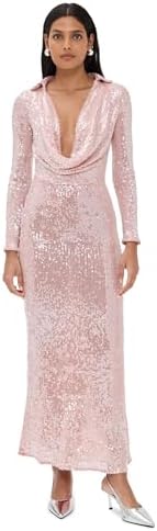 bardot verona long sleeve sequin mini dress Bardot Verona Long-Sleeve Sequin Mini Dress