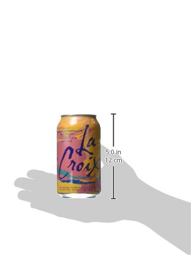 LACROIX, SPARKLING WATER, PAMPLEMOUSSE GRAPEFRUIT, 12 FL OZ (PACK OF 12)