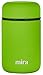 MIRA Insulated Food Jar Thermos for Hot Food & Soup, Compact Stainless Steel Vacuum Lunch Container for Meals To Go - 13.5 oz, Green