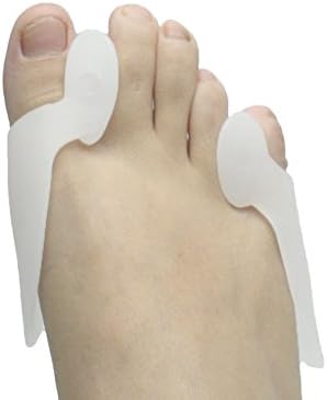4(pcs)Gel Toe Separators,Tailor's Bunion Corrector- Hallux valgus- toe straightener -pinky toes pain relief for man&amp;woman