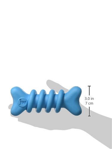JW Pet Company Sillysounds Spiral Bone, Large