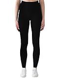 DeepTwist Women's High Waist Yoga Pants Tummy Control Running Tights Active Power Stretch Workout Leggings