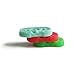 Flat Mouthpiece, Part of Replacement Accessories 3 Pieces 3 Colors with Rubber Nozzle Protective Cover