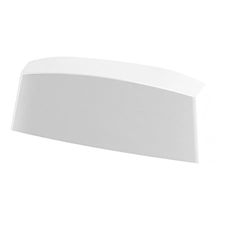 B-H Wasserschlitzkappen 45mm Weiß RAL 9016 für Schlitzfräsungen von 29-33 x 4,6-5 mm, 25 Stück Pack