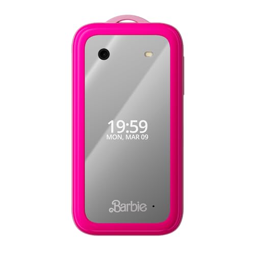 HMD Barbie | Flip | Unlocked | KaiOS | Compatible with All Carriers | Power Pink | US Version