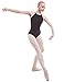 Dance Favourite Open Back Stretch Bodysuit for Women and Girls High Neck Criss Cross Ballet Gymnastics Yoga