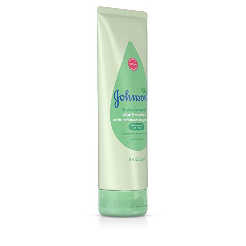 Johnson's Baby Creamy Oil, 8 fl. oz (3 Pack) - Image 4