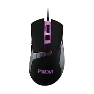 Photron Wired Gaming Mouse (PH-GMS10, Black)