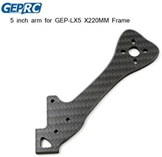 LAOSGE Original Geprc Leopard LX5 Carbon Fiber Arms 4mm Thickness for GEP-LX5 220MM Frame Quadcopter Drone