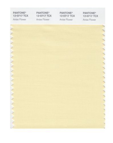 Pantone 12-0717 TCX Smart Color Swatch Card, Anise Flower