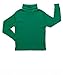 Leveret Boys Girls Kids Pullover Turtleneck 100% Cotton Turtleneck Green Size 2 Years