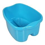 Milliard Extra Large Foot Soak Bath Tub Spa Basin Big Footbath Bucket & Soaker Bowl (FITS UP TO A MEN'S SIZE 12)