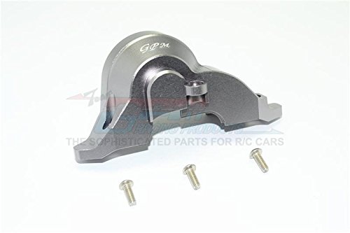 Traxxas TRX-4 Trail Defender Crawler Upgrade Parts Aluminum Transmission Upper Spur Gear Case Cover - 1Pc Set Gray Silver