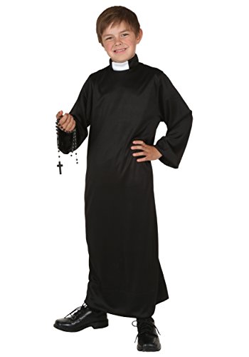 Big Boys' Priest Costume
